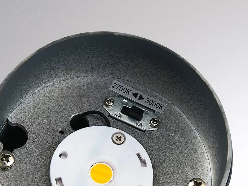 FORIS ROUND SD DECKENAUFBAULEUCHTE ANTHRAZIT 11W 2700/3000K