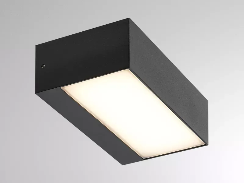PARE W WANDAUFBAULEUCHTE ANTHRAZIT 12W 3000K
