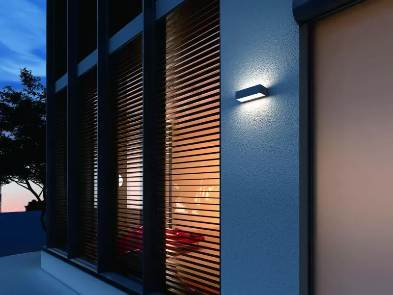 PARE W WANDAUFBAULEUCHTE ANTHRAZIT 12W 3000K