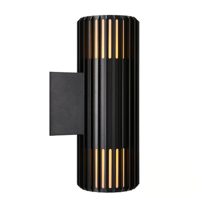 Aludra Double Wandleuchte Seaside schwarz 2xE27 IP54