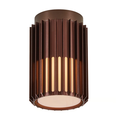 Aludra Deckenleuchte Seaside metallisch braun E27 IP54