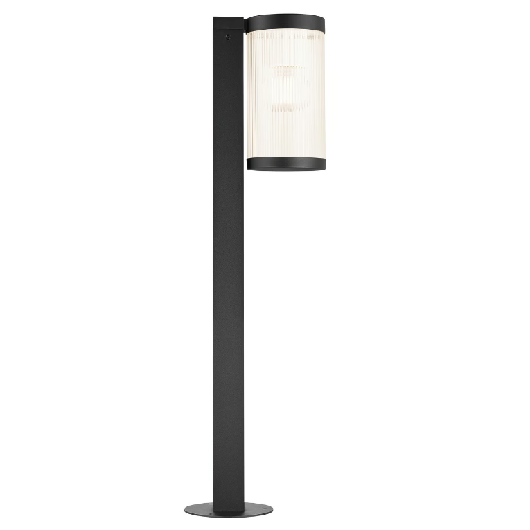 Coupar Pollerleuchte Schwarz E27 IP54