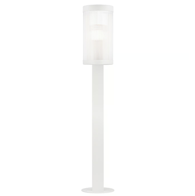 Coupar Pollerleuchte Weiss E27 IP54