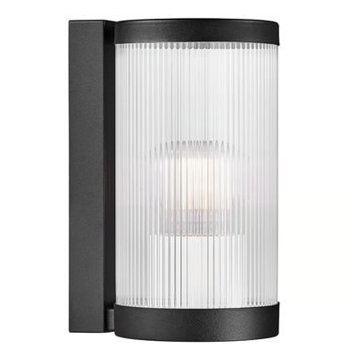 Coupar Wandleuchte Schwarz E27 IP54