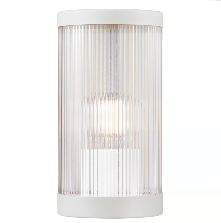 Coupar Wandleuchte Weiss E27 IP54