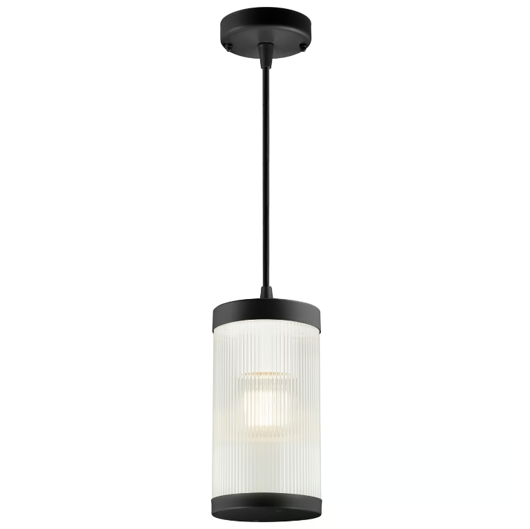 Coupar Outdoor Pendelleuchte Schwarz E27 IP33