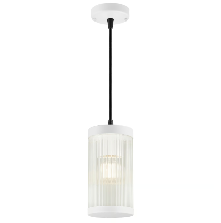 Coupar Outdoor Pendelleuchte Weiss E27 IP33