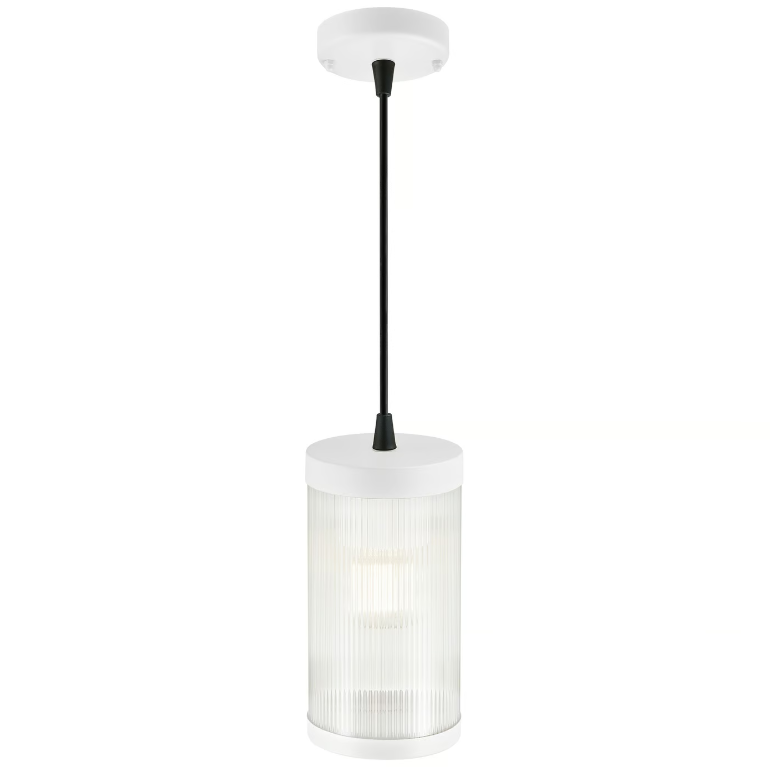 Coupar Outdoor Pendelleuchte Weiss E27 IP33