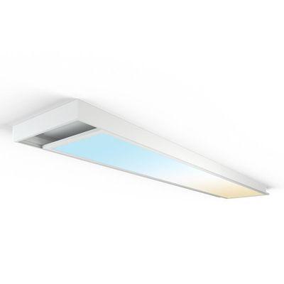 LED Panel Aufbaurahmen Click 150x30cm weiß