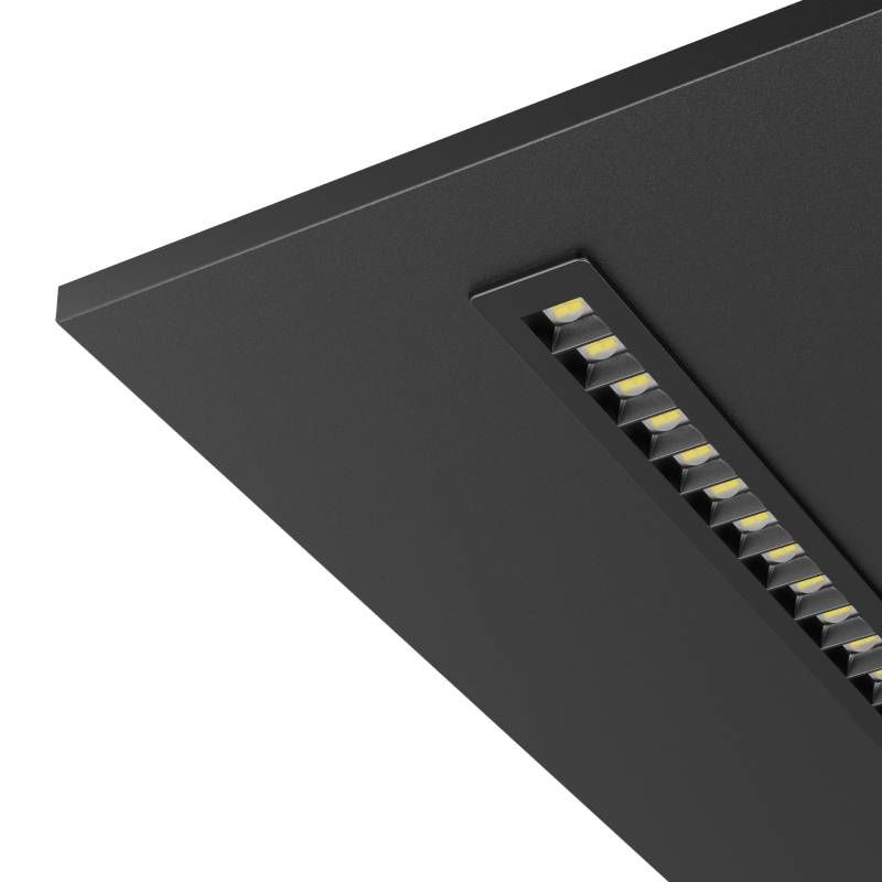 LED LOUVRE PANEEL | KASTRA | 60X60CM | 36W | SCHWARZ | CCT-SCHALTER