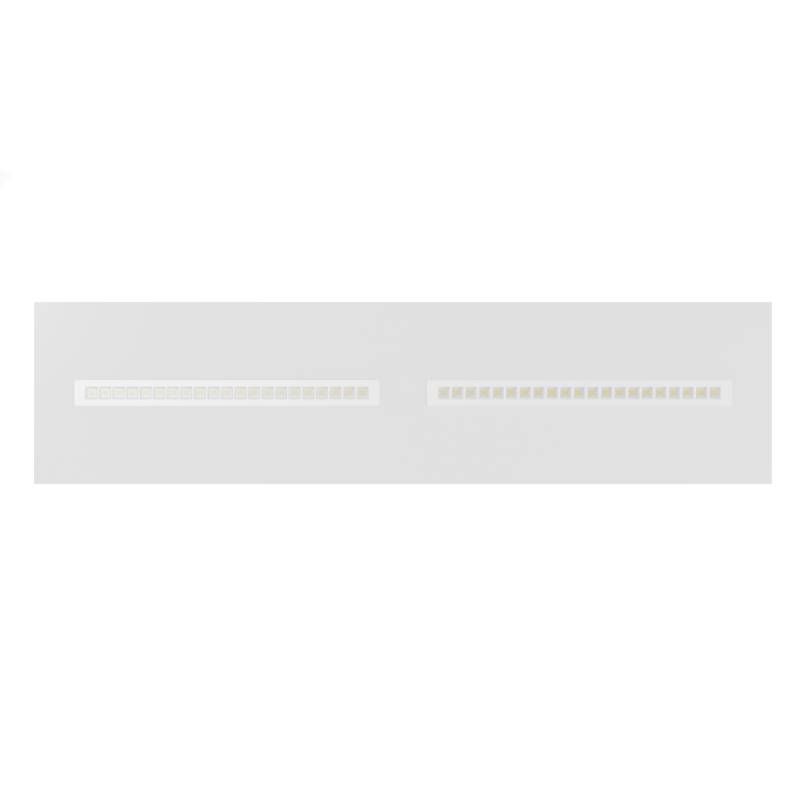 LED LOUVRE PANEEL | KASTRA | 120X30CM | 36W | WEISS | CCT-SCHALTER
