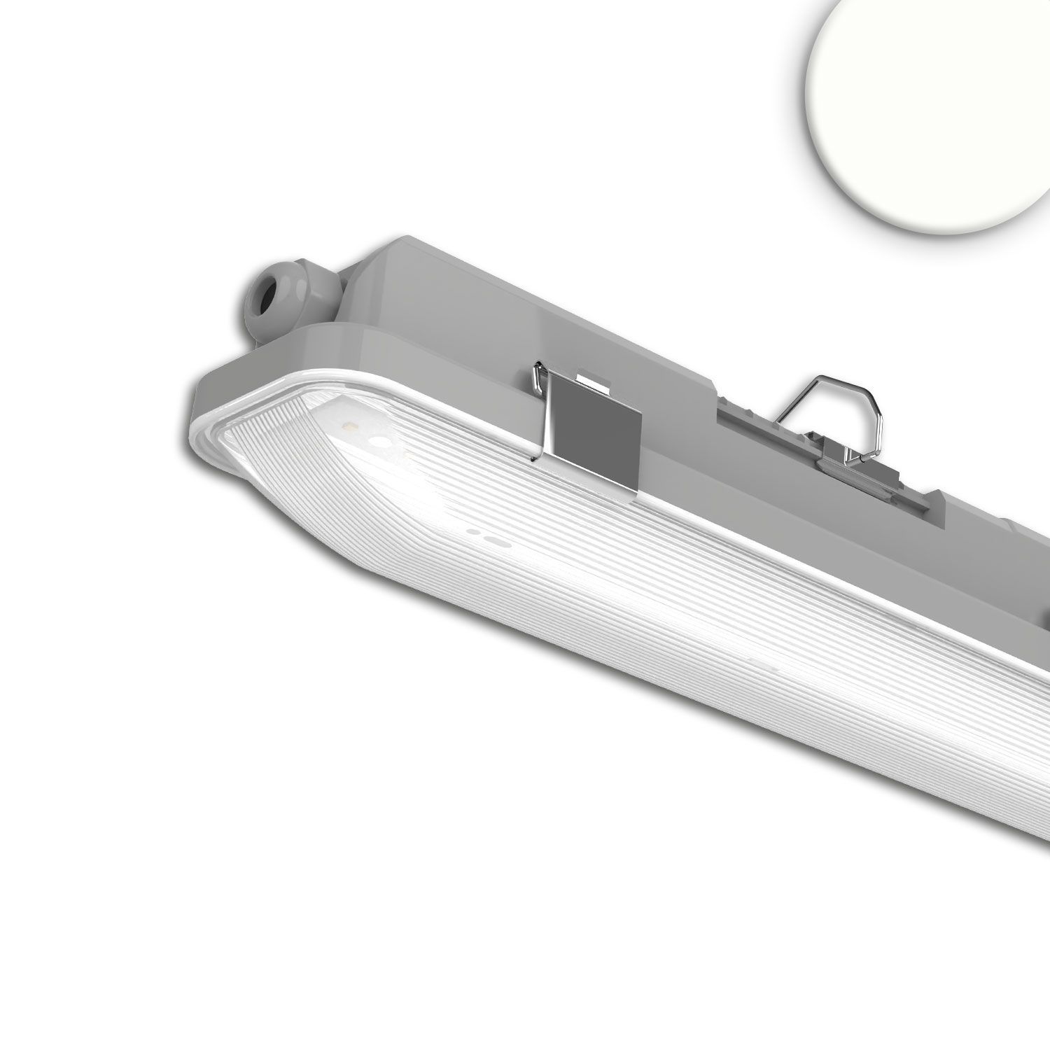 LED Wannenleuchte SL 120cm, IP66, PowerSwitch 24-40W, 140lm/W, 4000K