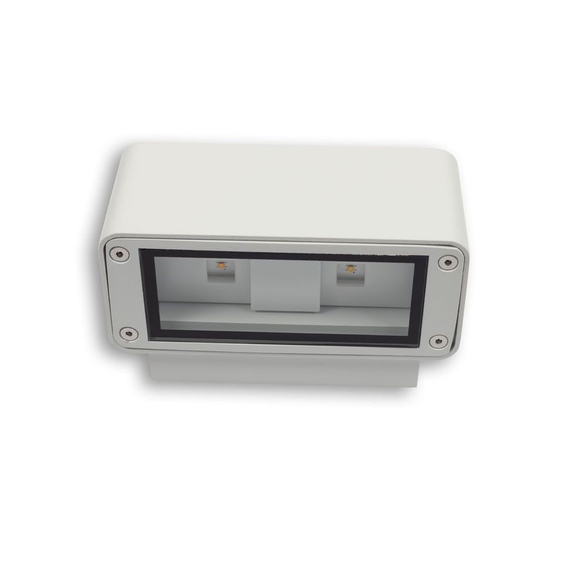 LED Wandleuchte Up&amp;Down 4x3W CREE, IP54, weiß, warmweiß
