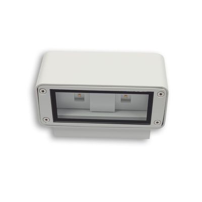 LED Wandleuchte Up&amp;Down 4x3W CREE, IP54, weiß, warmweiß
