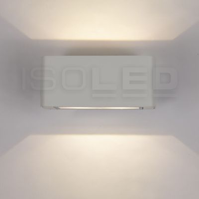 LED Wandleuchte Up&Down 4x3W IP54, weiß, warmweiß