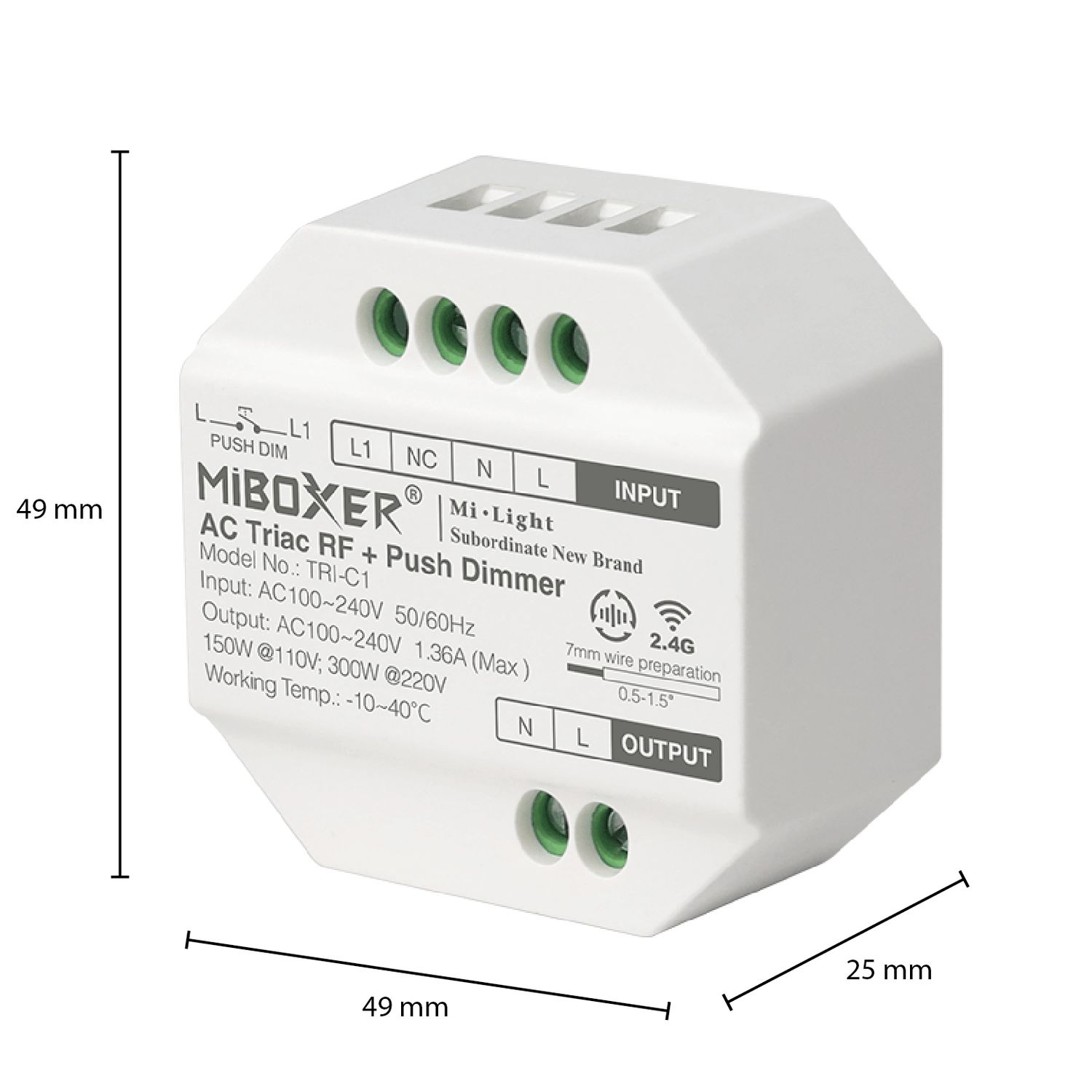 MI-LIGHT TRIAC-DIMMER-MODUL