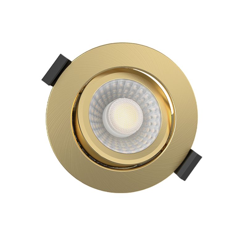 LED EINBAUSTRAHLER | MIRAN | SLIM-FIT | 5W-7W | MESSING | DIM TO WARM + CCT-SWITCH | IP65