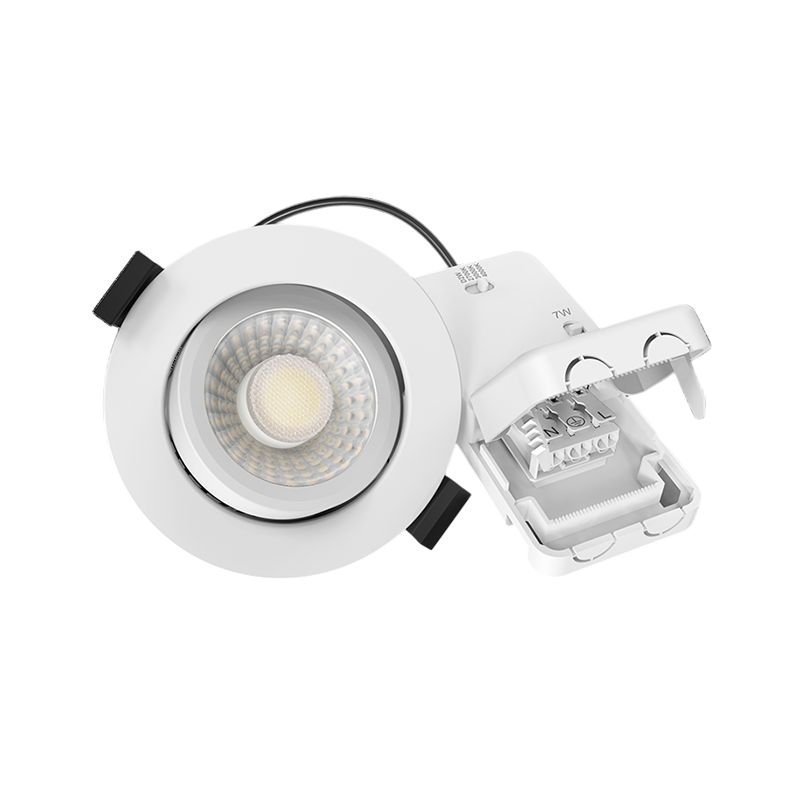 LED EINBAUSTRAHLER | MIRAN | SLIM-FIT | 5W-7W | WEISS | DIM TO WARM + CCT-SWITCH | IP65