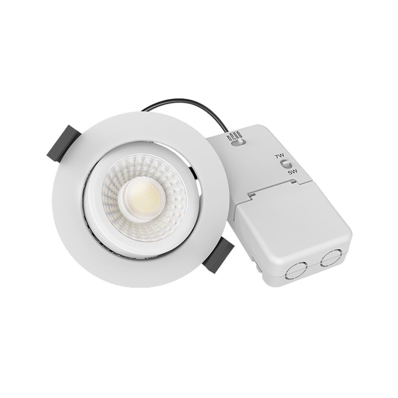 LED EINBAUSTRAHLER | MIRAN | SLIM-FIT | 5W-7W | WEISS | DIM TO WARM + CCT-SWITCH | IP65