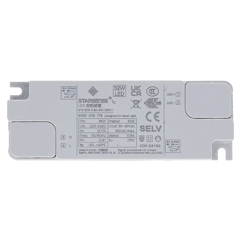 LED-PANEL MIT HINTERGRUNDBELEUCHTUNG | EUROPA | 120X30CM | 28W | WEISS | CCT-SCHALTER | UGR&lt;19