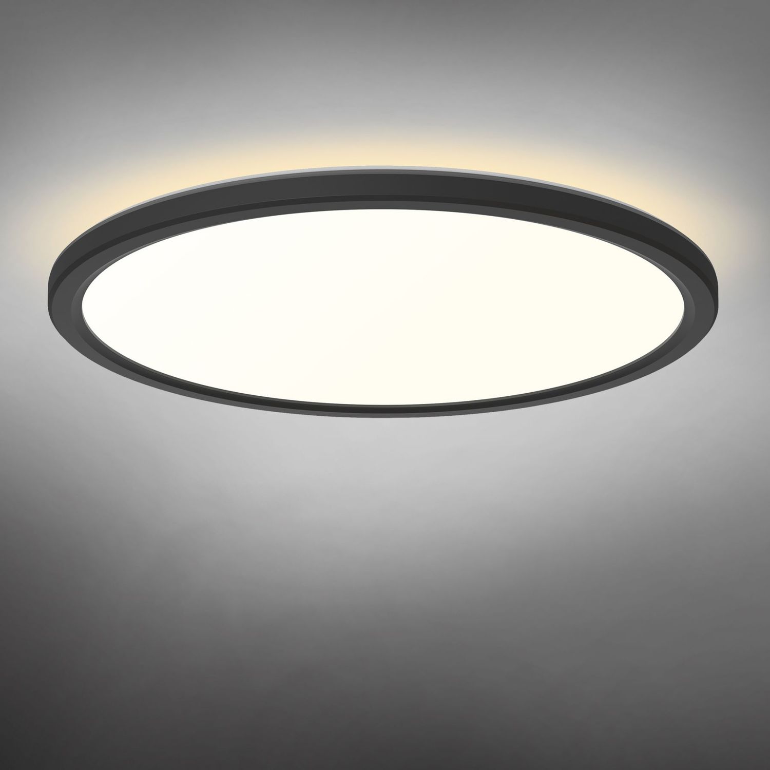 LED-Deckenleuchte 22W 3000K/4000K/5000K schwarz