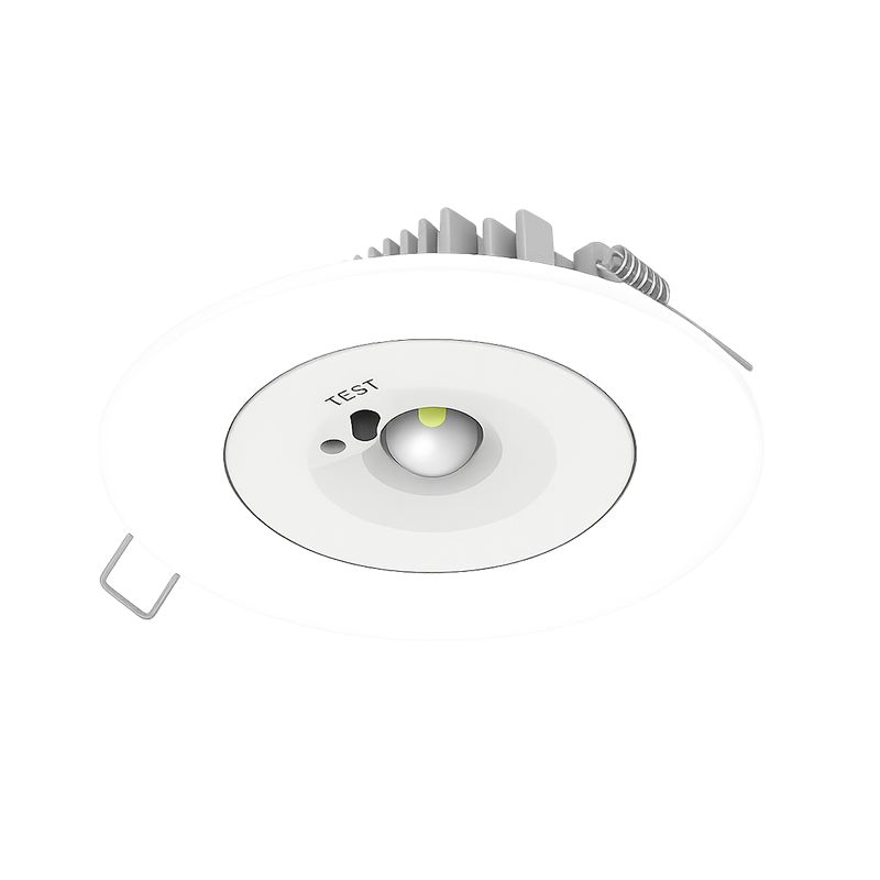 NOTBELEUCHTUNG | EINBAUSPOT | WEISS | 550LM