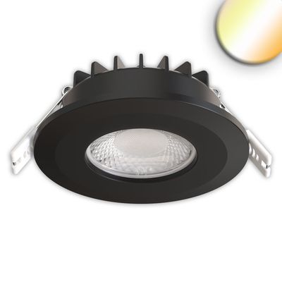 LED Einbaustrahler Vario-68, 6W, 60°, 2700|3000|4000|6000K, IP65, CRI90, schwarz LED Einbaustrahler Vario-68, 6W, 60°, 2700|3000|4000|6000K, IP65, CRI90, schwarz