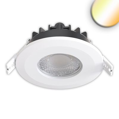 LED Einbaustrahler Vario-68, 6W, 60°, 2700|3000|4000|6000K, IP65, CRI90, weiß LED Einbaustrahler Vario-68, 6W, 60°, 2700|3000|4000|6000K, IP65, CRI90, weiß