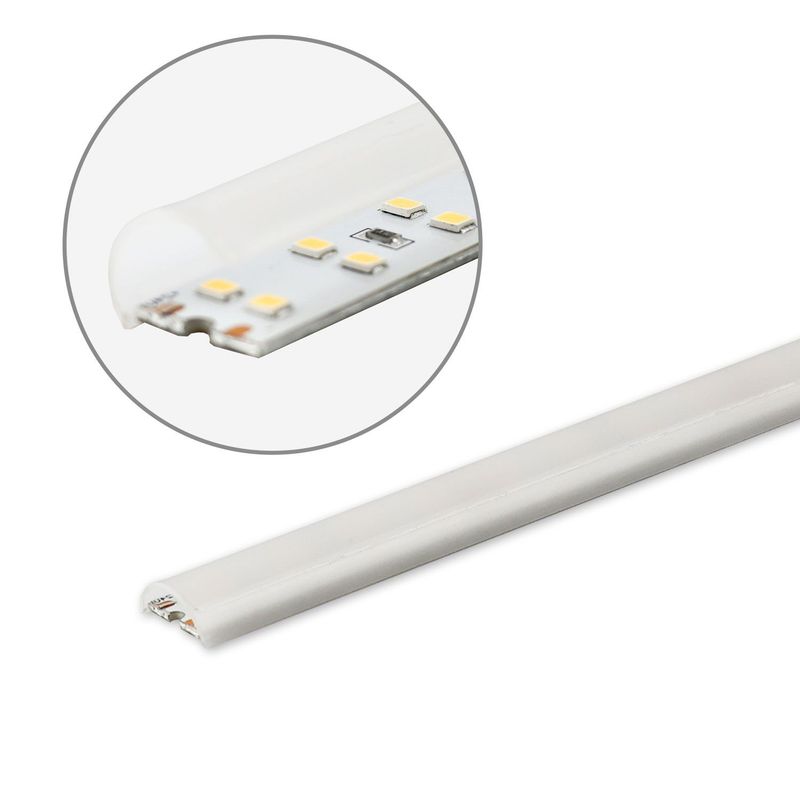 Abdeckung COVER69 opal/satiniert 145cm für T5/T8 Umrüstplatine