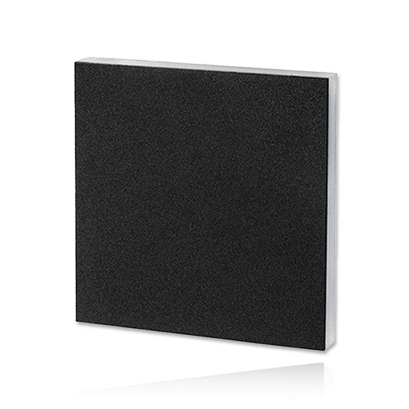 AUFSATZ FÜR TREPPENEINBAULEUCHTEN | SCHWARZ | QUADRATISCH