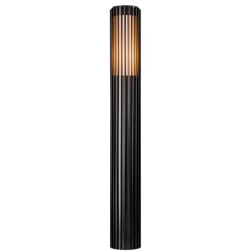 Aludra 95 Pollerleuchte Seaside schwarz E27 IP54