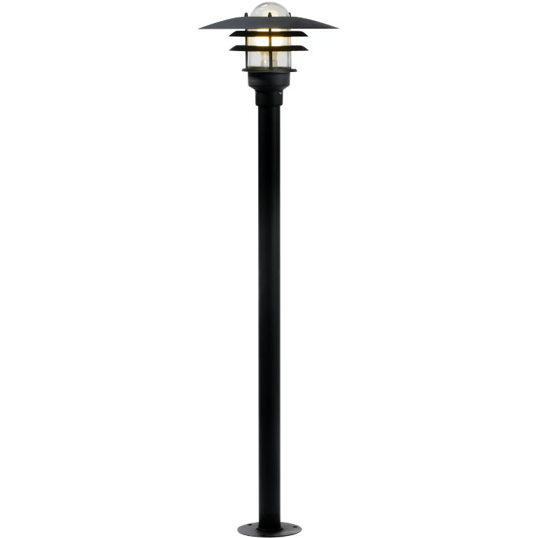 Lønstrup 32 Pollerleuchte Schwarz E27 IP44