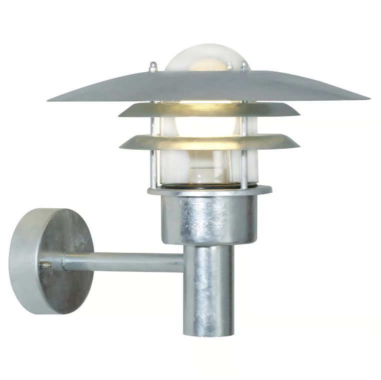 Lønstrup 32 Wandleuchte Verzinkt E27 IP44