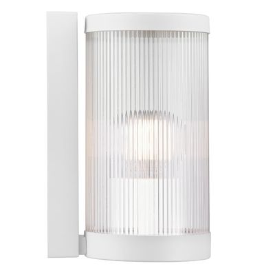 Coupar Wandleuchte Weiss E27 IP54