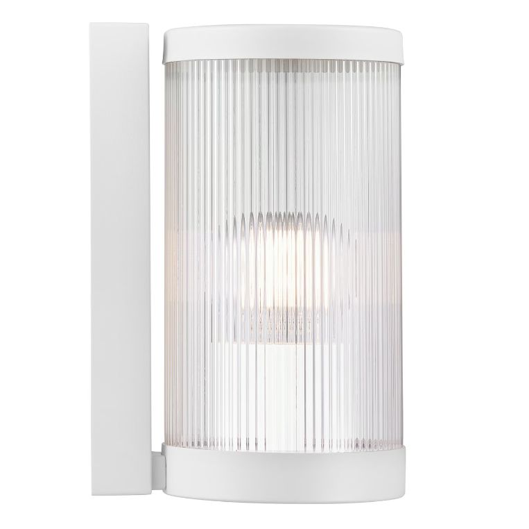 Coupar Wandleuchte Weiss E27 IP54