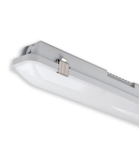 LED Wannenleuchte 150cm, IP66, mit HF-Sensor, PowerSwitch 36-57W, 140lm/W, 4000K