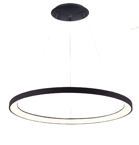 LED Hängeleuchte 780, schwarz, 60W, rund, ColorSwitch 3000|3500|4000K, dimmbar