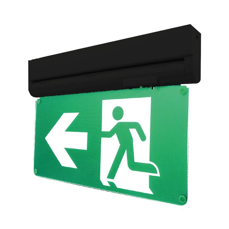 NOTBELEUCHTUNG | SCHWARZ | 3,5W | IP20 (EINSCHLIESSLICH PLATTEN)