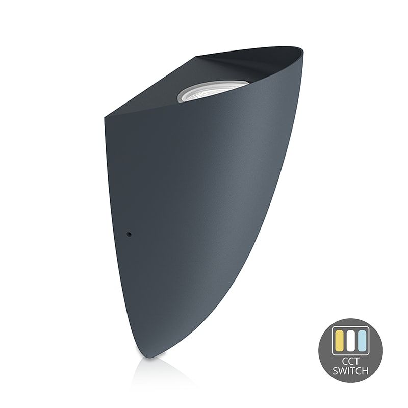 WANDLAMPE | ANTHRAZIT | 8W | DIMMBAR | CCT-SCHALTER