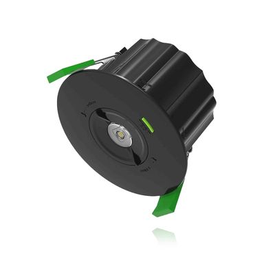 LED-EIN-/AUFBAU-NOTBELEUCHTUNG | SCHWARZ