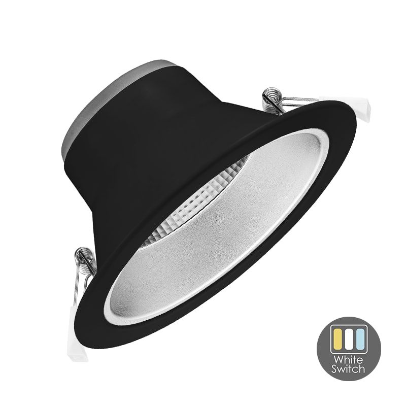 LED-DOWNLIGHT | CCT-SCHALTER | Ø120 | 11W | SCHWARZ