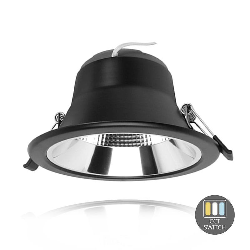 LED-DOWNLIGHT | CCT-SCHALTER | Ø120 | 11W | SCHWARZ