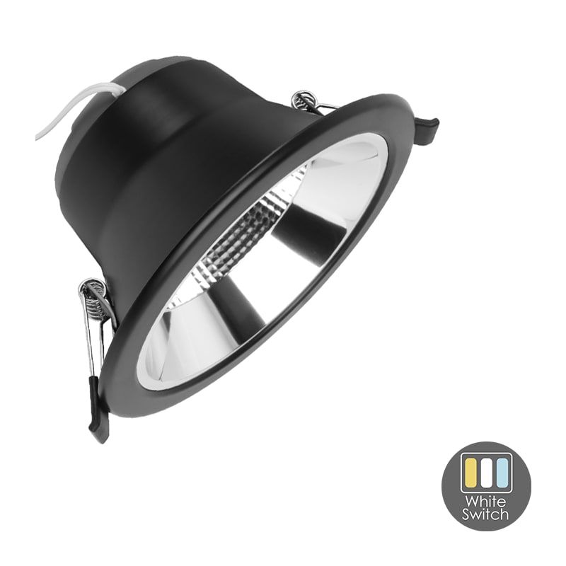 LED-DOWNLIGHT | CCT-SCHALTER | Ø120 | 11W | SCHWARZ
