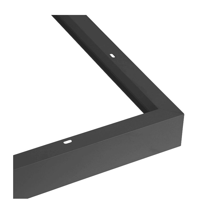 AUFPUTZ-KLICKRAHMEN | 120X30 | SCHWARZ | HÖHE 50 MM