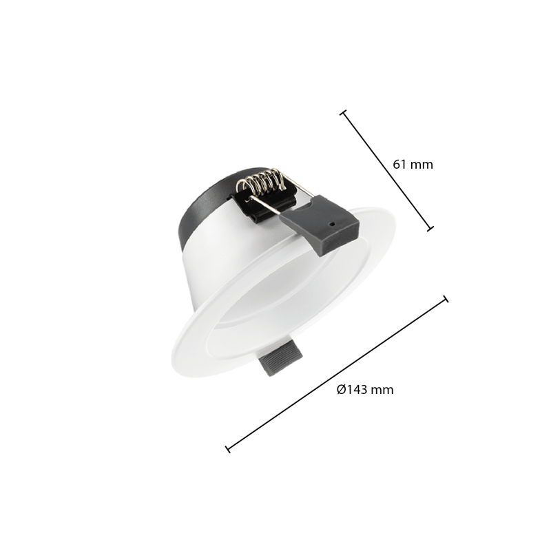 LED DOWNLIGHT | CCT-SWITCH | Ø120 | 12W