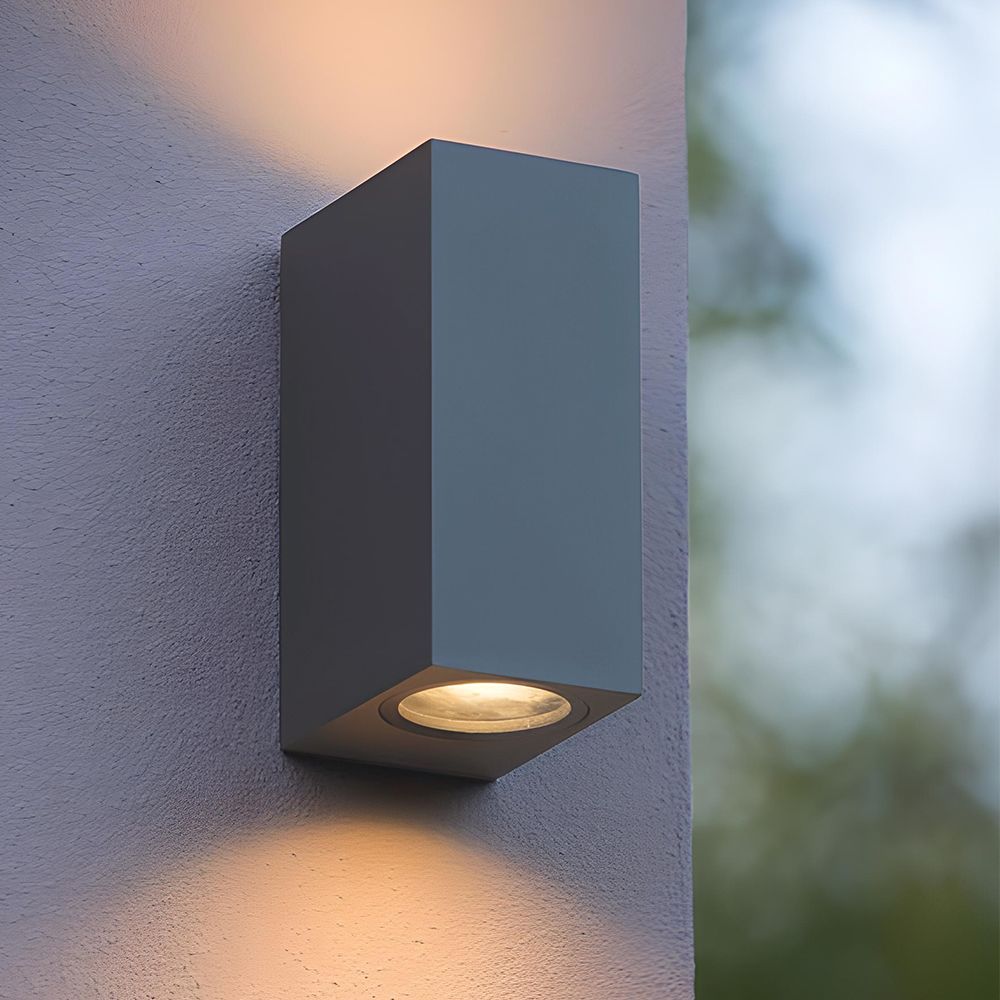 LED Wandleuchte 2XGU10 Grau