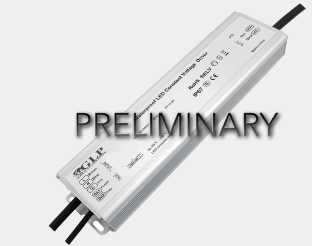 Netzteil GLP 24V/13.3A 320W CV DALI-2 push dimmen IP67