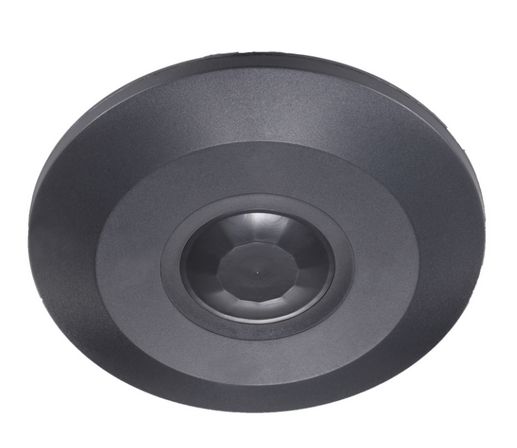 BEWEGUNGSMELDER | AUFBAU | SCHWARZ | 360°