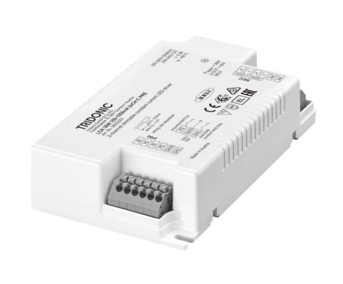 TRIDONIC LCA 38W 350-1050mA 2xCH C PRE DALI