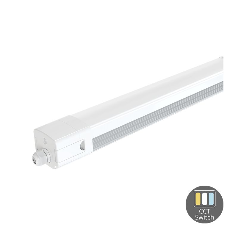 LED TRI-PROOF | 20-30-40W | 120CM | CCT SWITCH | IP65